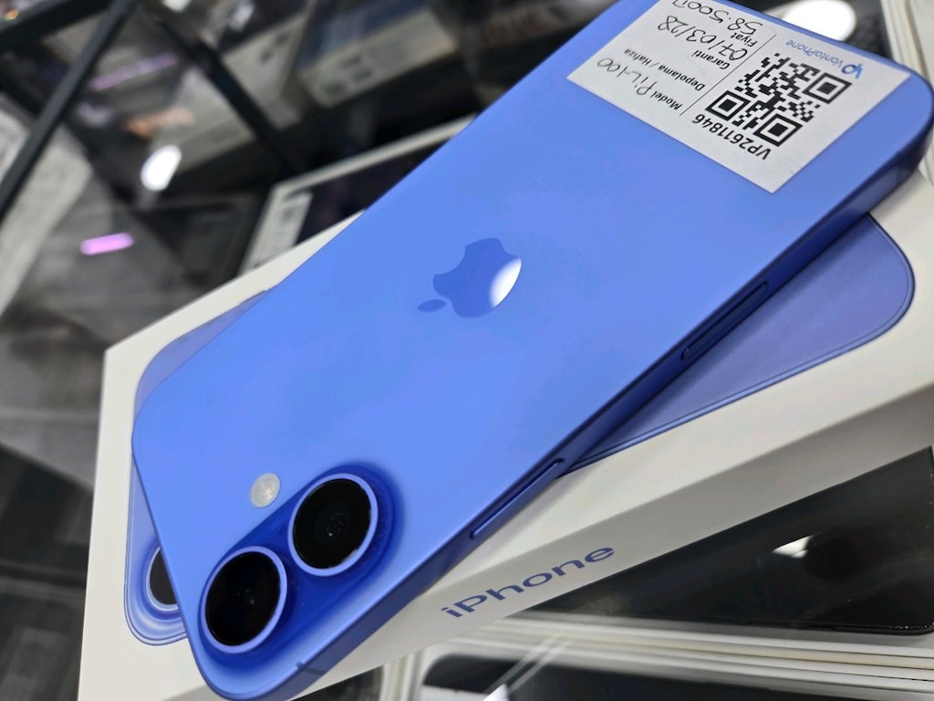 iPhone 16 128 Gb mavi pil 100 07 03 2028 garantili takasa açık - 5