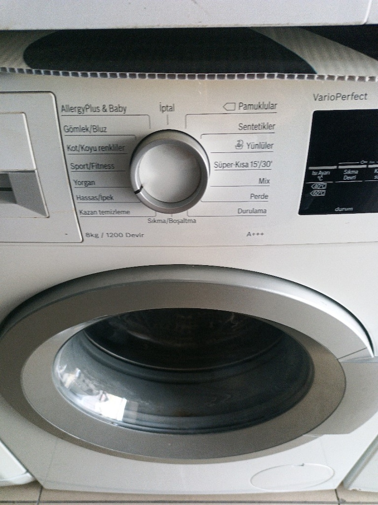 Bosch 8kg1200 devir çamaşır makinesi - 2