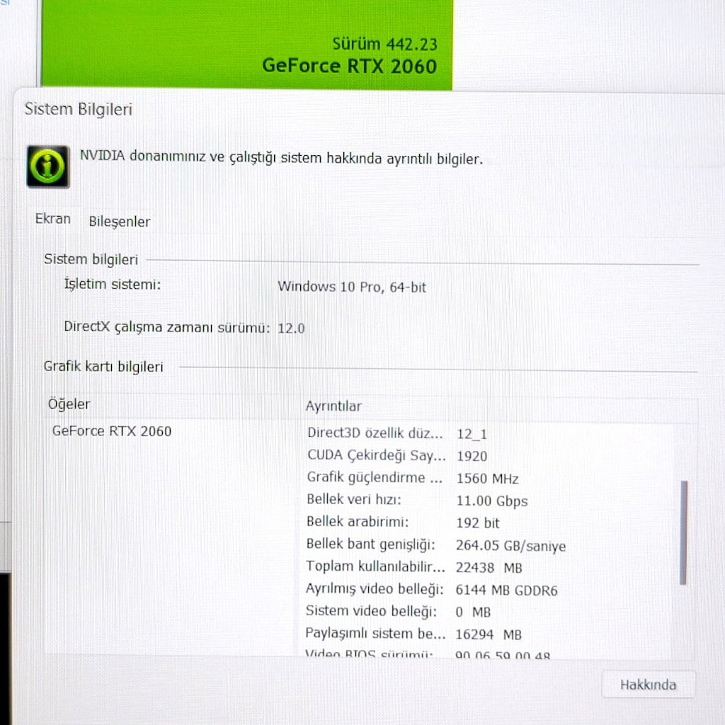 MSI LEOPARD / 32 RAM / RTX2060 / 500 SSD / İ7 İŞLEMCİ / 144 HZ EKRAN - 11