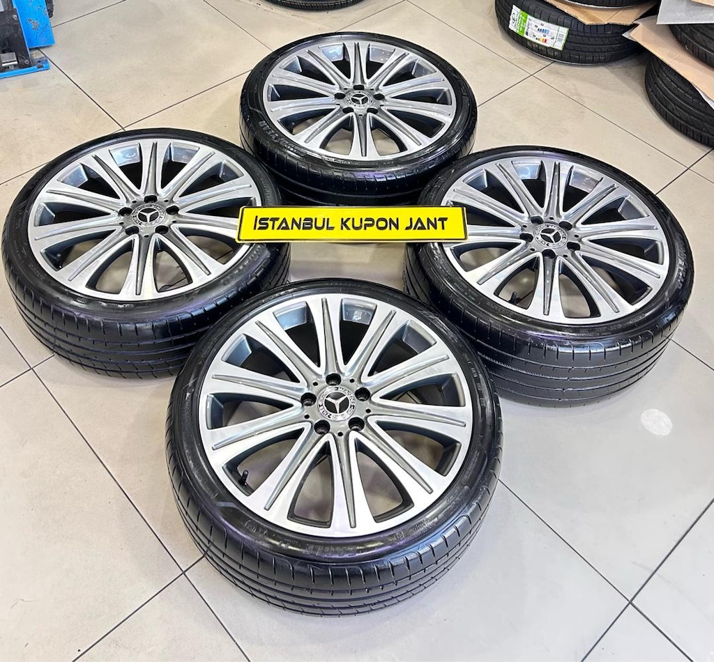 19 İNÇ ((ORJİNAL)) MERCEDES GERMANY JANT LASTİK TAKIMI 5x112 SET - 20