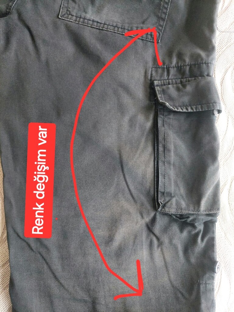 LCW erkek kargo cepli lacivert kapri - 11