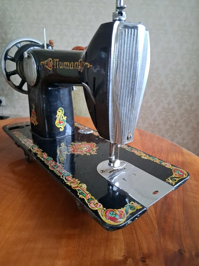 Dikiş Makinesi Antika Numan çalışıyor mekanik - 2