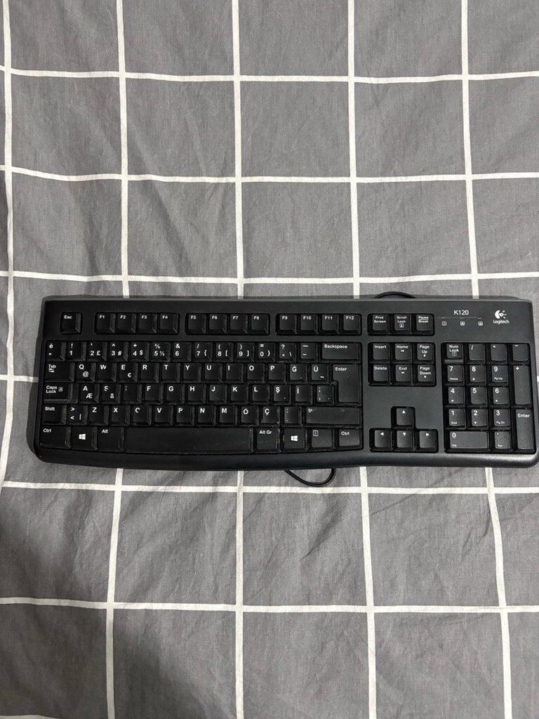 LOGİ TECH MARKA K120 MODELİ KLAVYE+MAUSE SETİ - 2