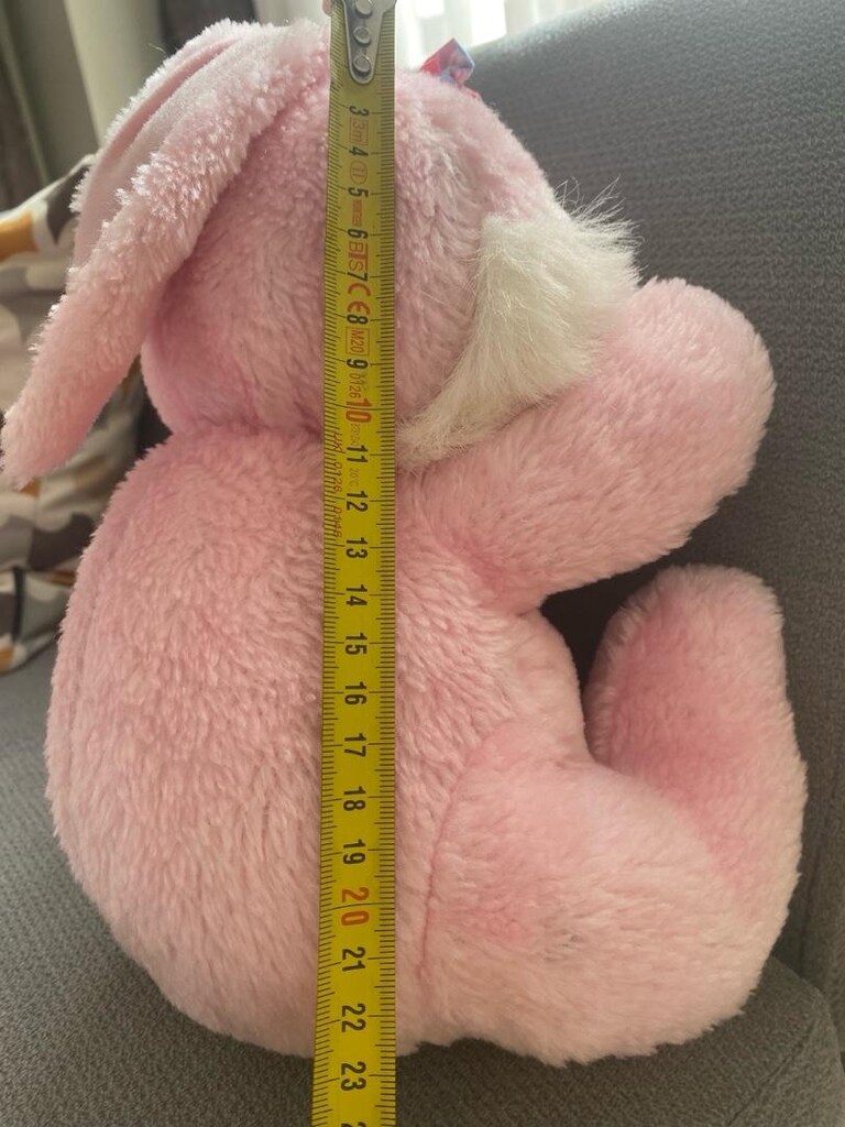 Pembe Peluş Tavşan Oyuncak - 6