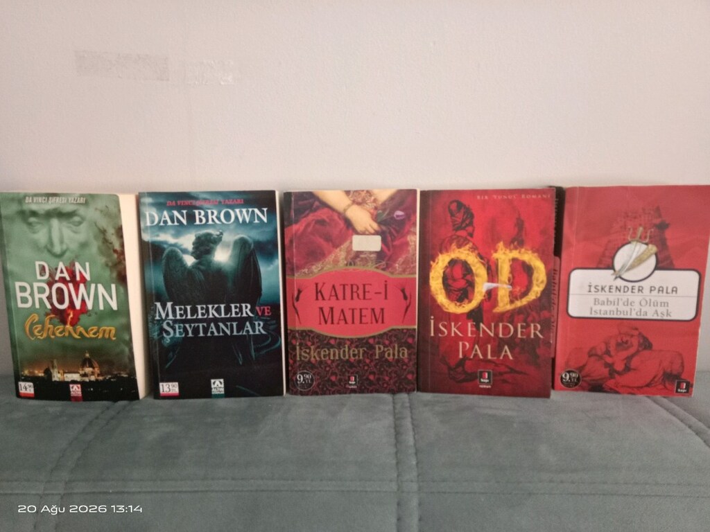 Dan Brown ve İskender pala cep boy - 2