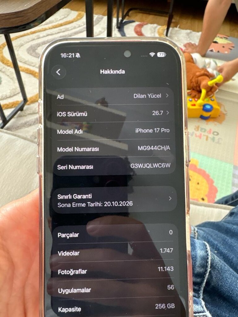 İPHONE 17 pro yurt dışı - 5