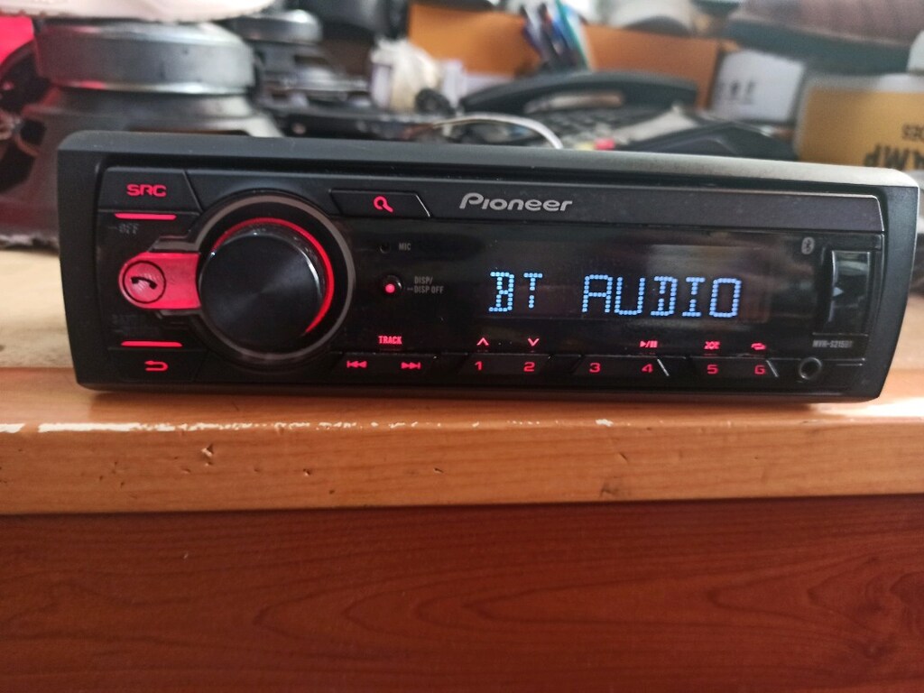 Sıfır ayarında Pioneer oto teyp USB AUX RADYO BULUTUT tek anfi çıkışli - 9