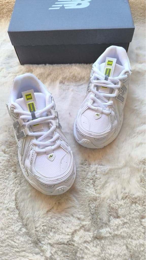 ‼BİTTİ SON -37-40-‼NEW BALANCE 1906A BEYAZ PREMIUM SERİ - 5
