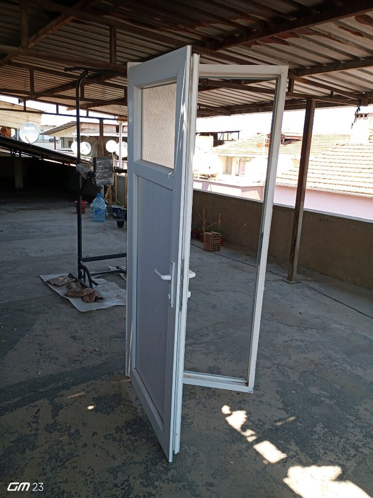 PVC çıkma kapı 85x192 ölçüde banyo kapısı olarakta kullanılabilir - 18