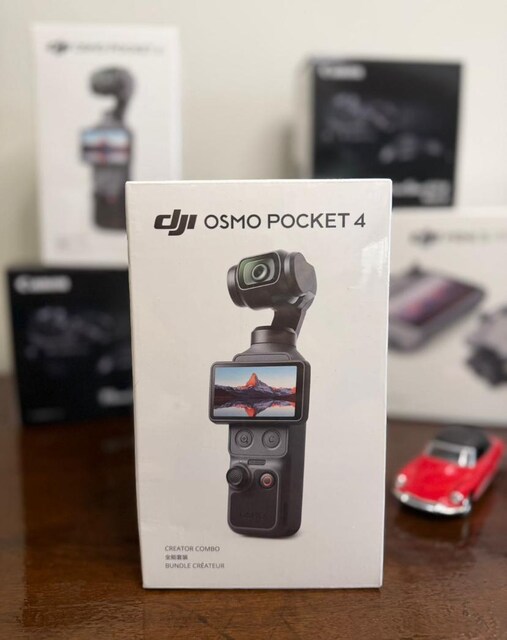 DJI OSMO POCKET 4 CREATOR COMBO SIFIR KAPALI KUTU