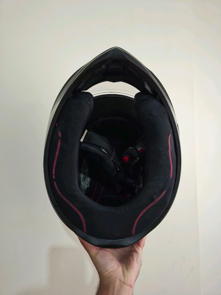 Agv K1S K1 Mat Siyah Motorcu Kaskı L Beden Pinlocklu - 5