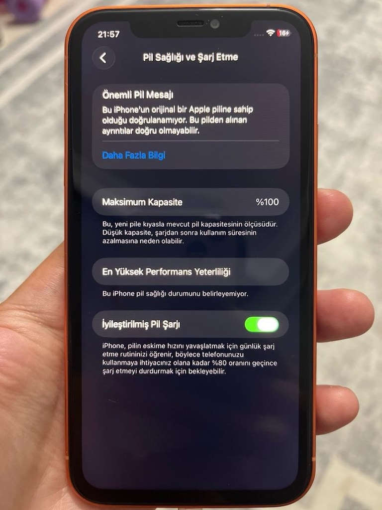 iphone 11 TR cihazı 17 pro dönüşüm sorunsuz - 9