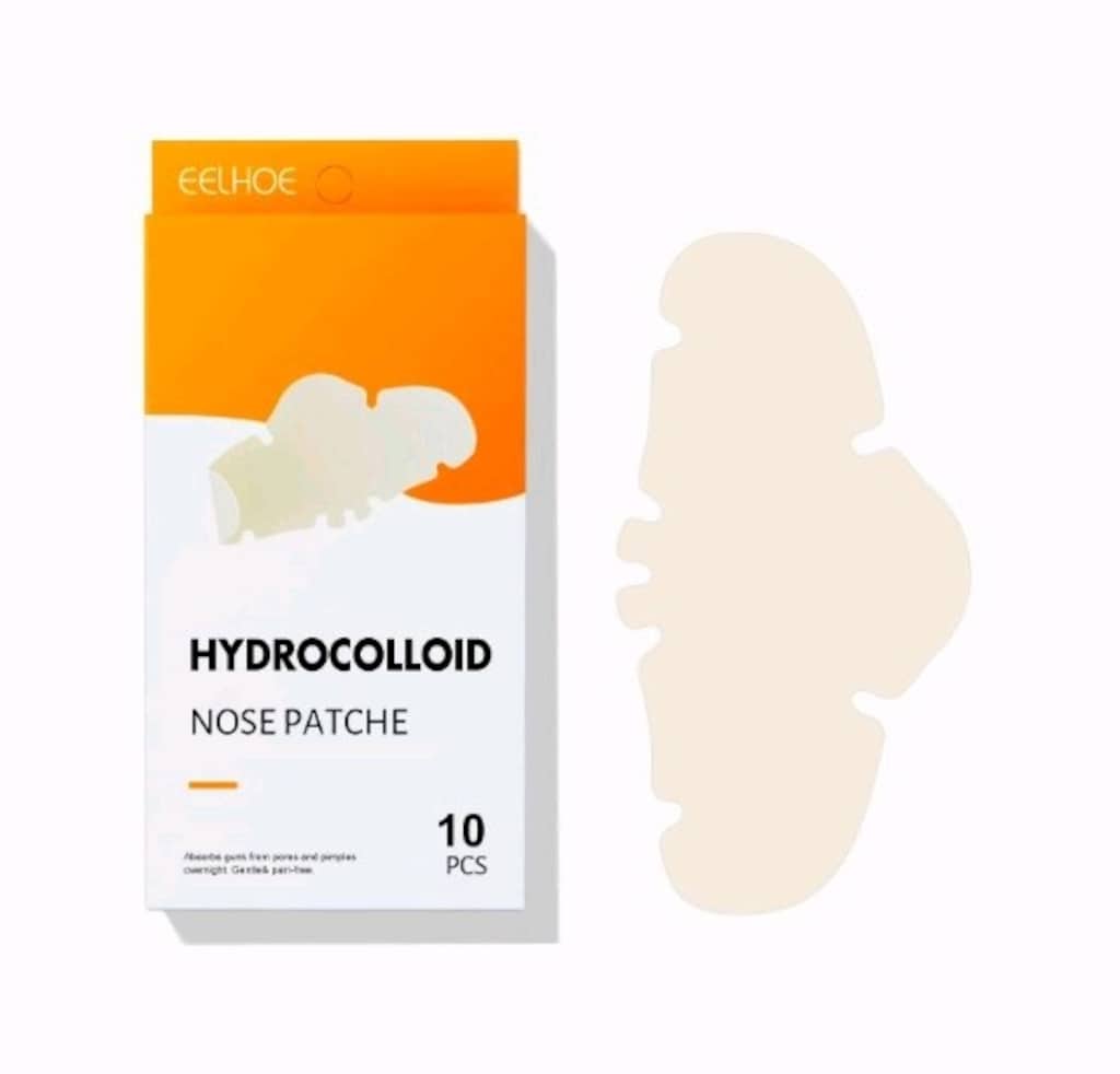Hidrokoloid siyah nokta burun bandı