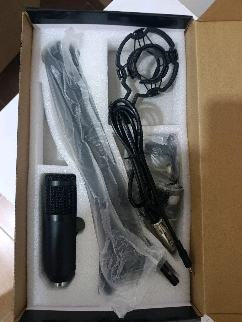 Midex MX-2020 White Power Paket-2 Stüdyo Mikrofon Şarjlı Ses Kartı - 5
