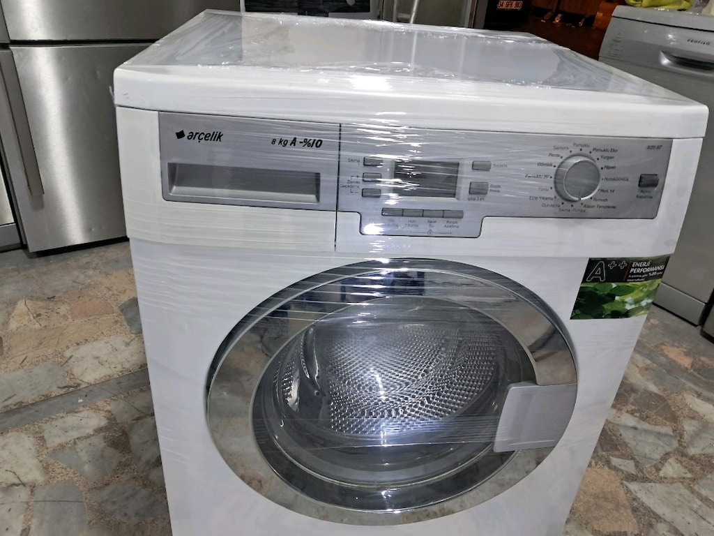 sıfır gibi arcelik 8kloluk camaşır makinesi 8.500tl - 3