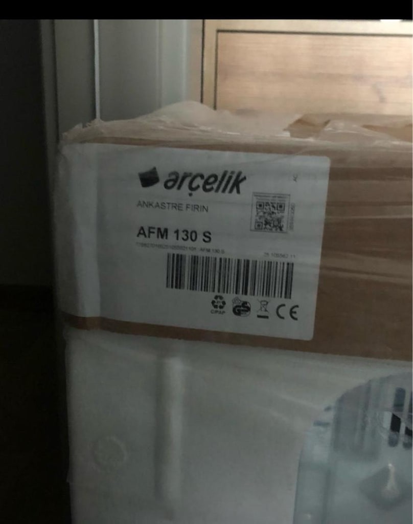 Arçelik elektrikli ocak ve fırın(sıfır-kutulu) - 3
