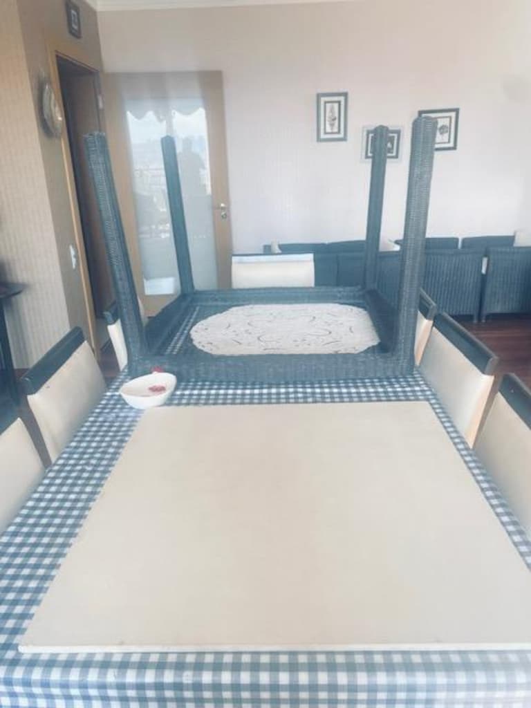 bahçe balkon oturma grubu masa takımı - 4