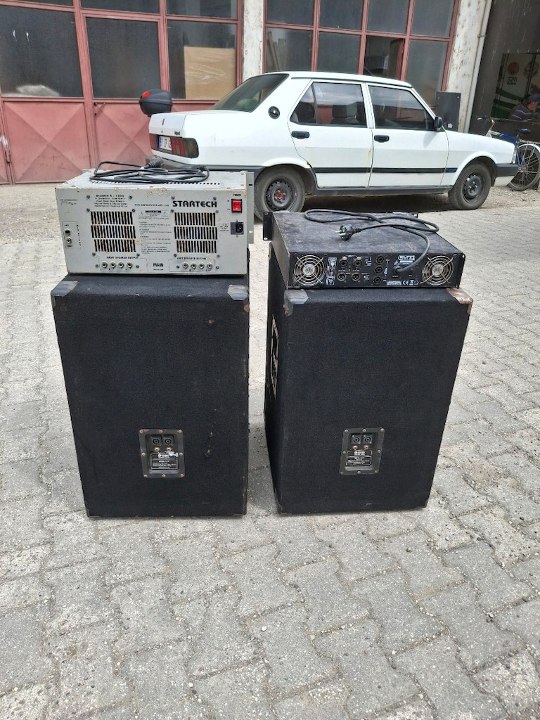SES SİSTEMİ AMFİ HOPARLÖR KABİN SETİ - 2