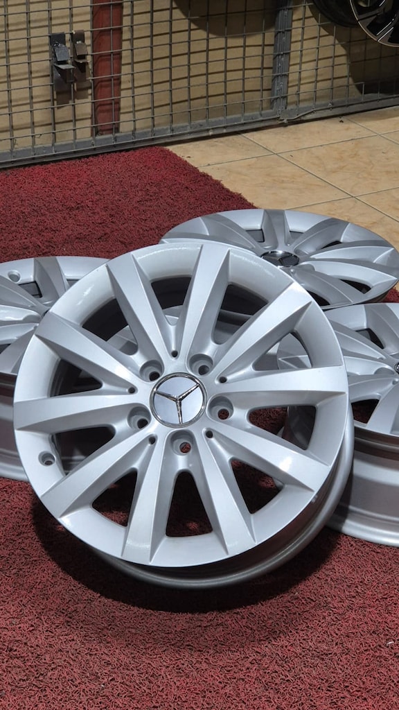/// MERCEDES /// ORJİNAL /// 16 İNÇ 5X112 HATASIZ-ÇELİK JANT - 8