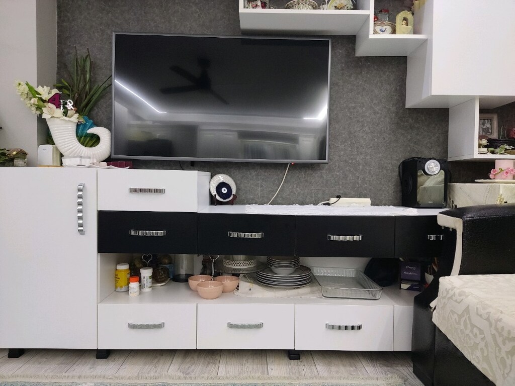TV ünitesi özel yapım mdf - 5