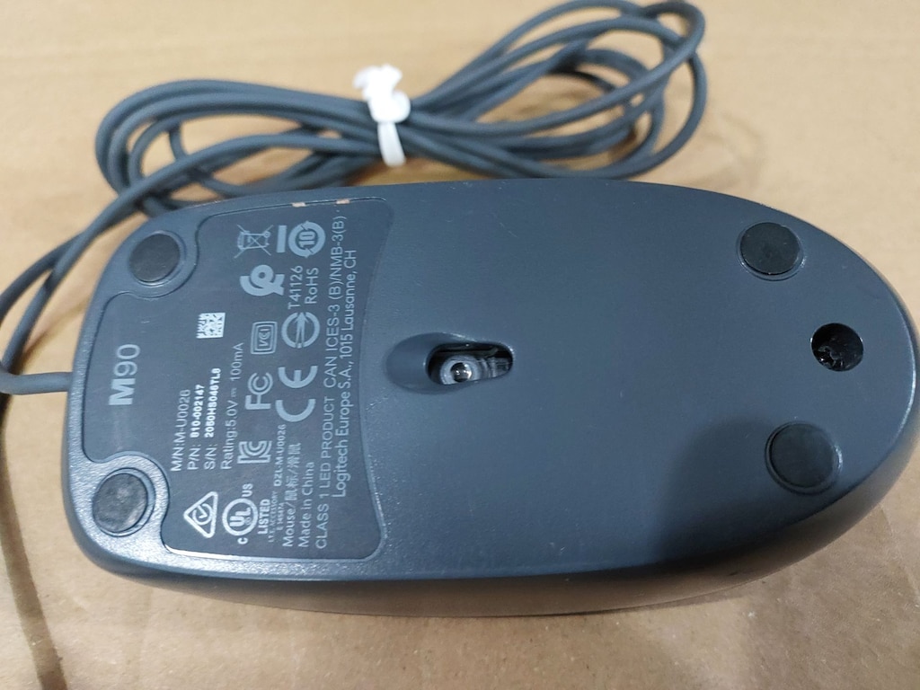 Logitech M90 USB Kablolu Mouse Temiz - 2