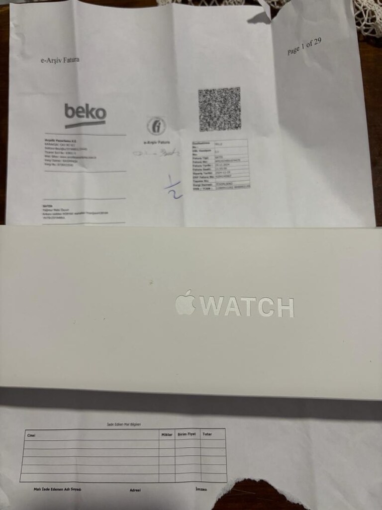 Apple Watch series 10 42mm sıfırdan farksız - 8