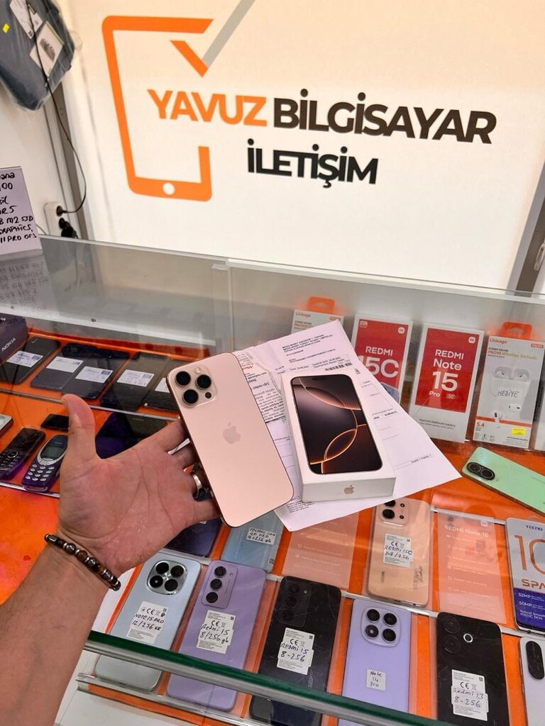 iphone 16 promax 256 çöl titanyum 1 yıl garantili - 8