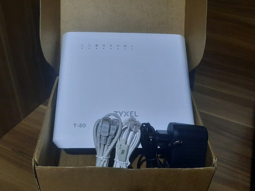 VDSL MODEM AC2400, 5G VE 2.4G, SIFIR GİBİ, ZYXEL, 0590 - 4