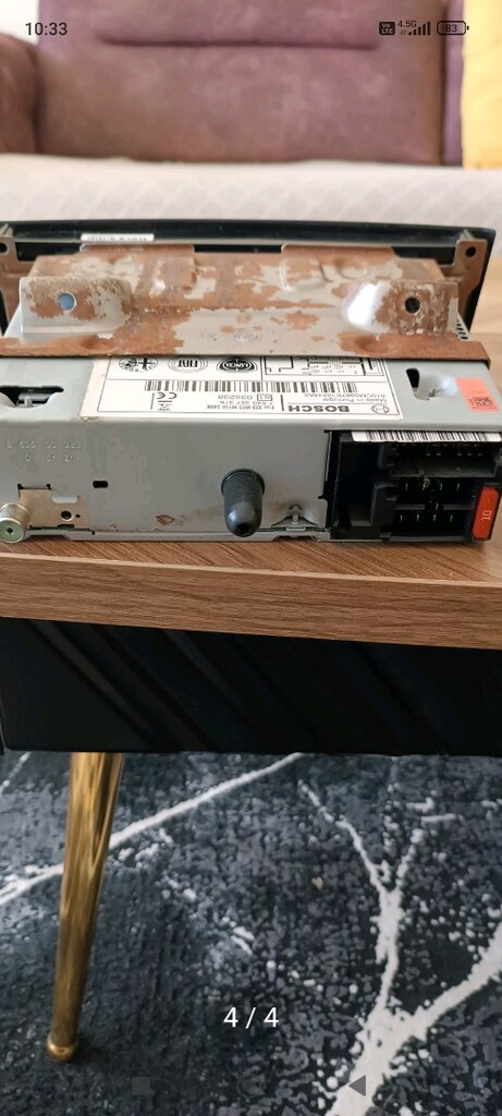 Linea fabrikasyon teyp MP3 CD çalar sıfır gibidir kızak ile birlikte. - 3