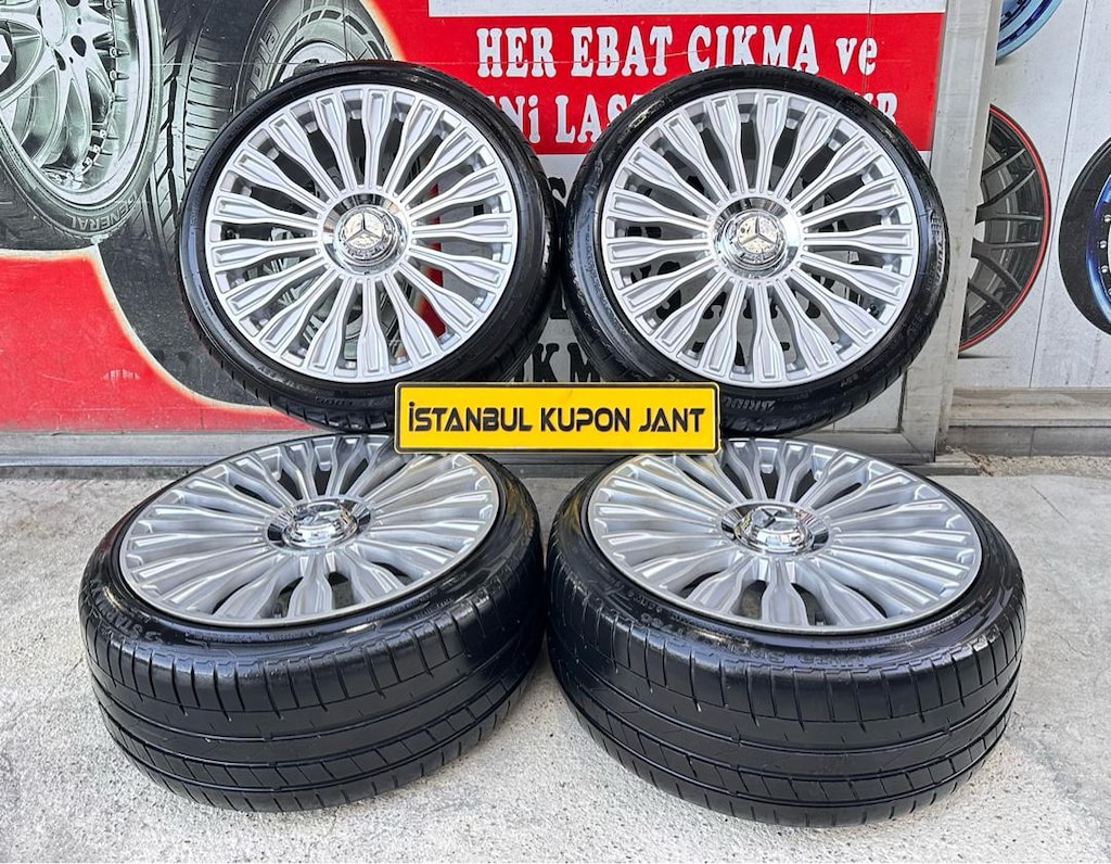 19 İnç Mercedes Maybach Jant Lastik Takımı 225/40/19 235/40/19 SET - 12