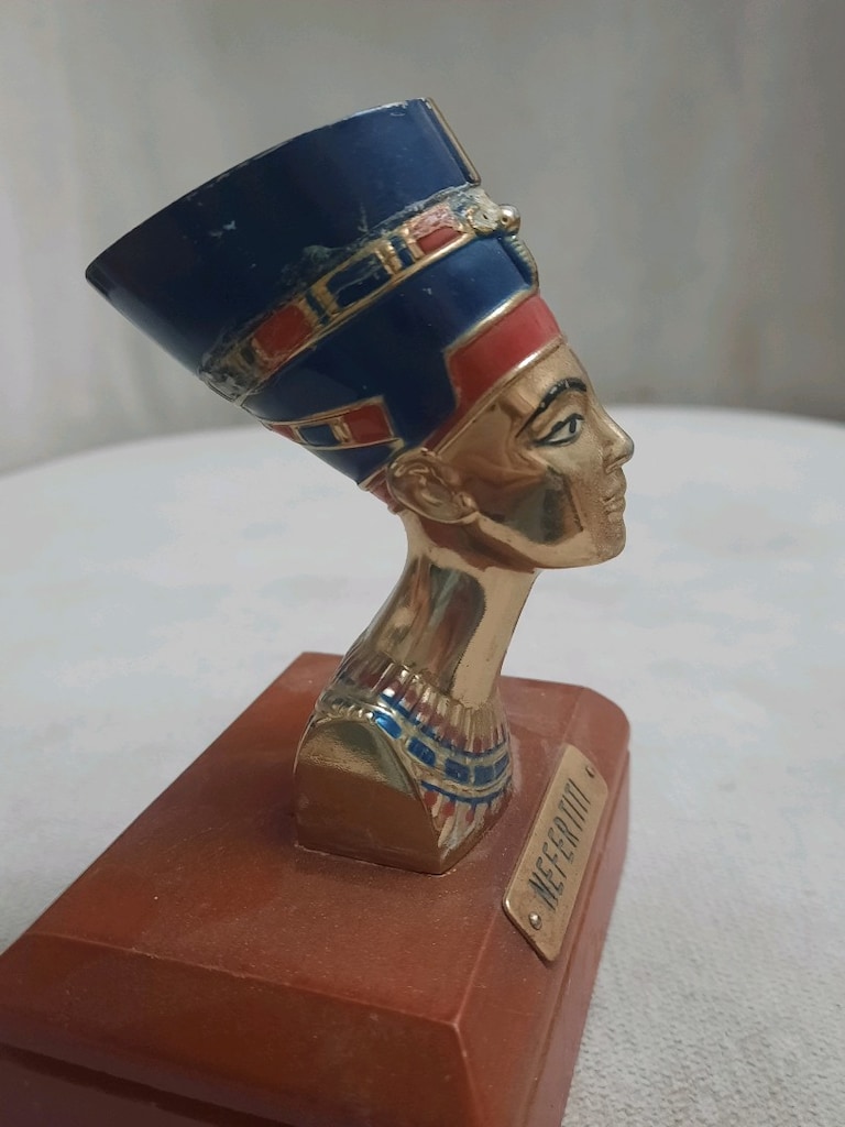 Mısır kraliçesi Nefertiti büst biblo - 3