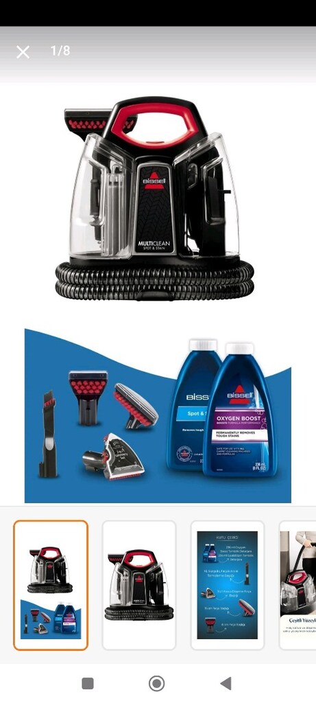 bissell garantili halı koltuk yıkama makinesi - 3