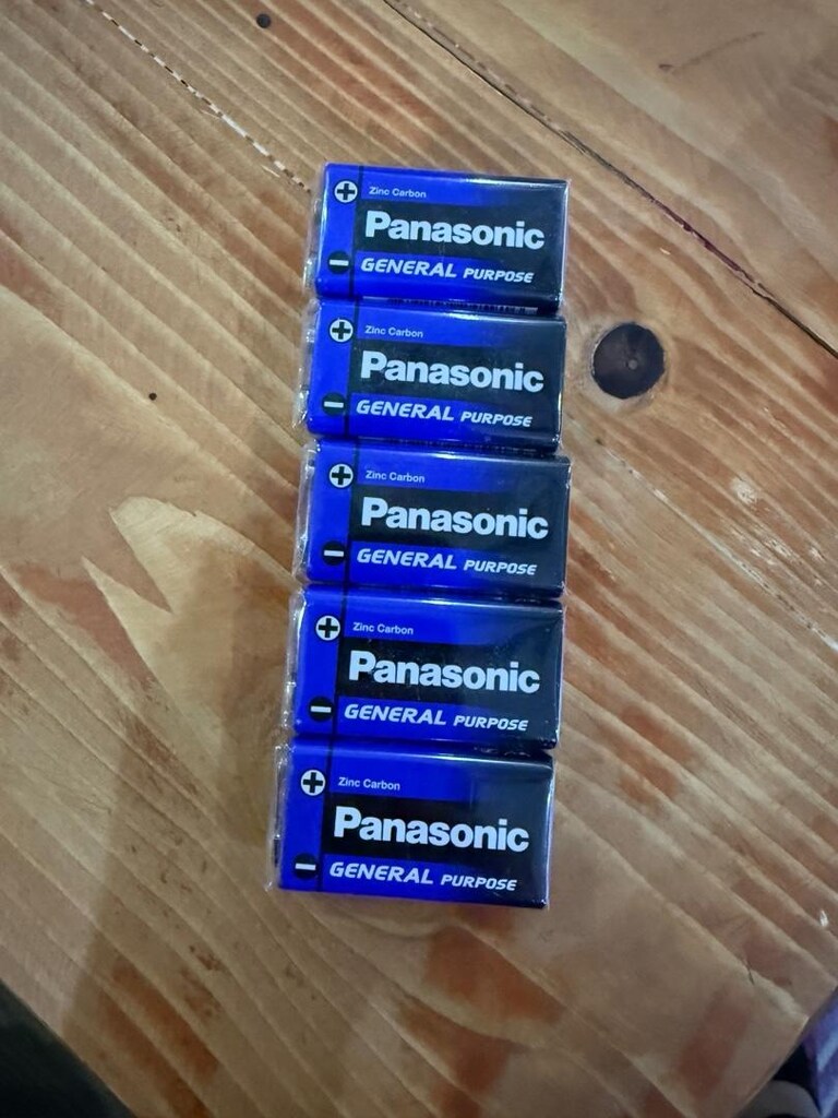 panasonic 9v pil