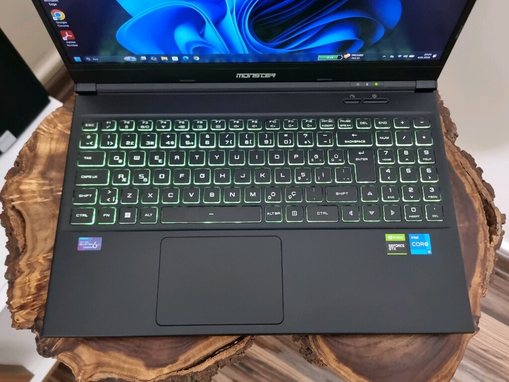 Monster Abra Hatasız i5-12500H 16 CPU GTX 1650 - 5