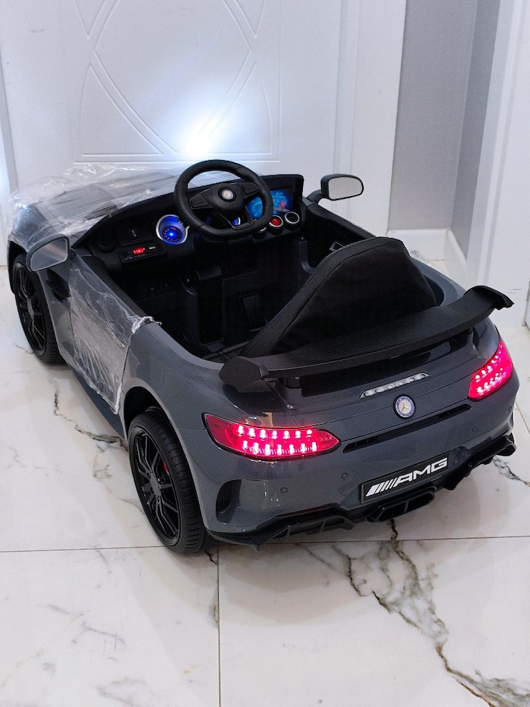 SIFIR 2 YIL GARANTİLİ MERCEDES KUMANDALI 12VOLT ÇİFT MOTOR AKÜLÜ ARABA - 4