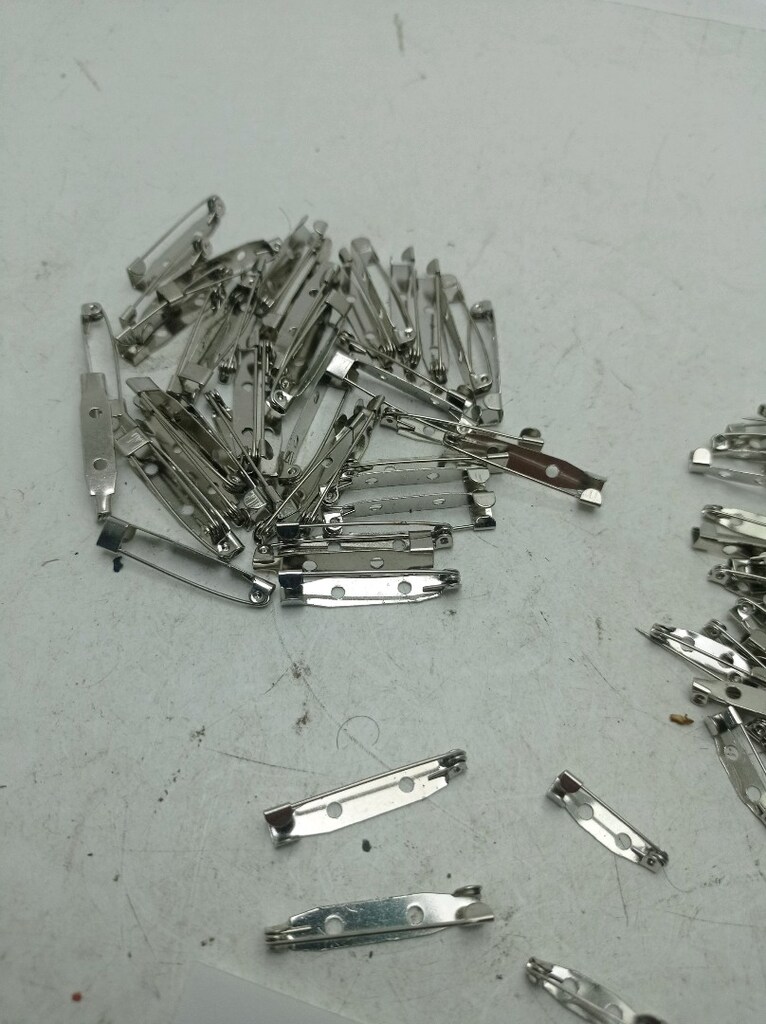 Metal Broş iğnesi 32mm,20mm - 3