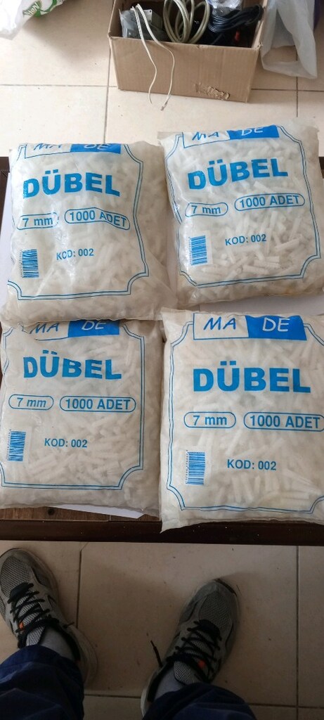 ALÇIPAN DÜBELİ VE 7MM DÜBEL - 5