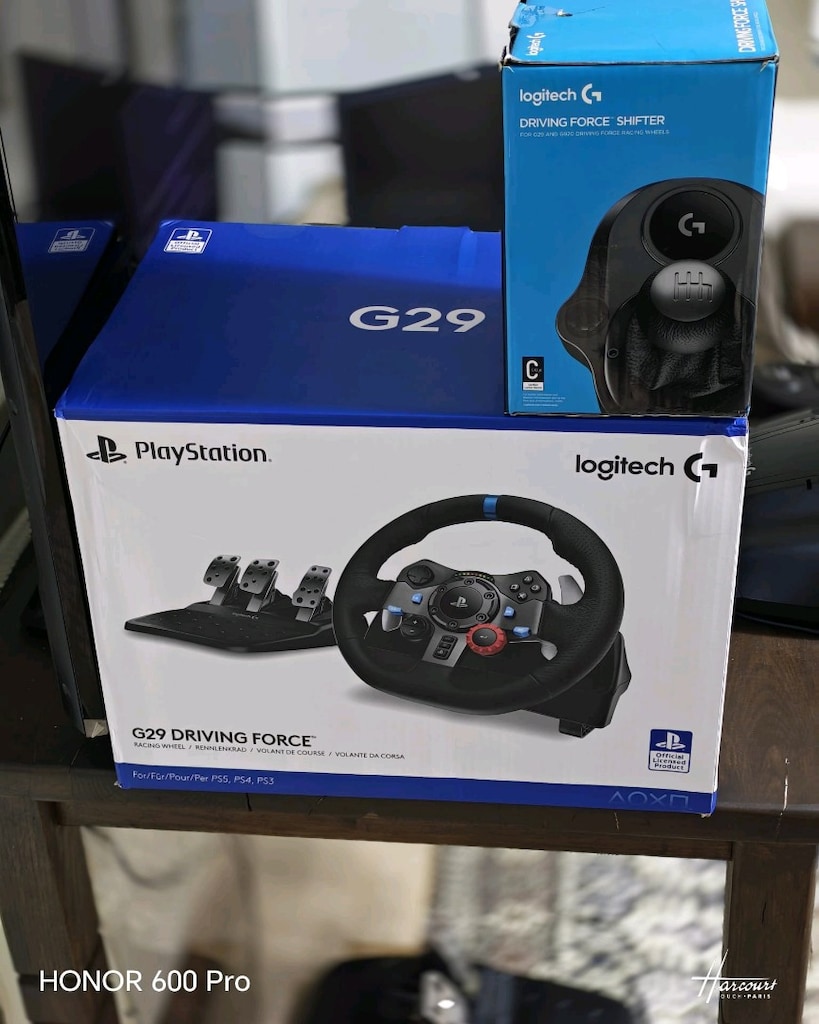 Logitech G29 + Shifter (Vites) Seti - 2026 Model - Tertemiz / Kutulu - 6