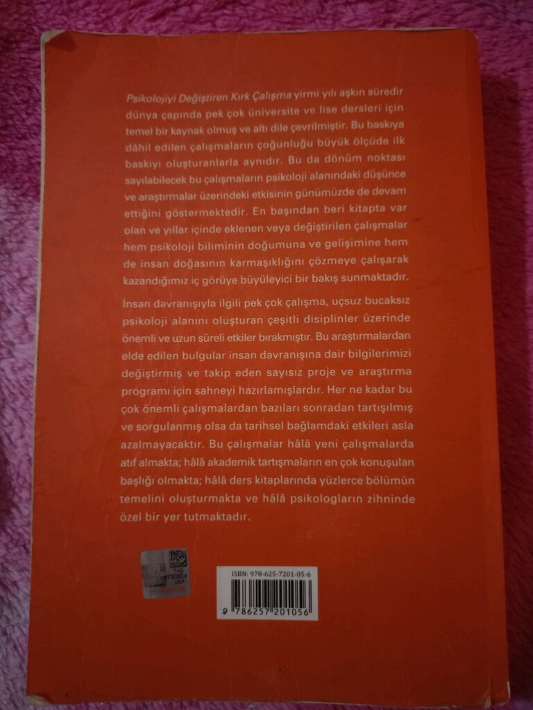 Psikolojiyi Değiştiren 40 Çalışma - 2