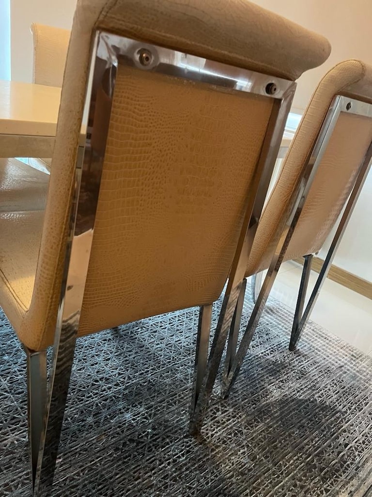 mutfak masası ve 4 adet sandalyesi - 5
