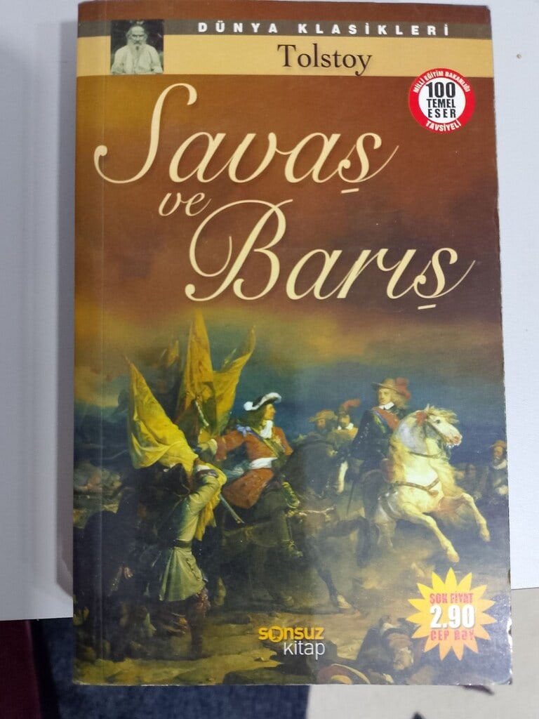 Cep Boy 2 kitap *Çanlar Kimin İçin Çalıyor / savaş ve barış - 2