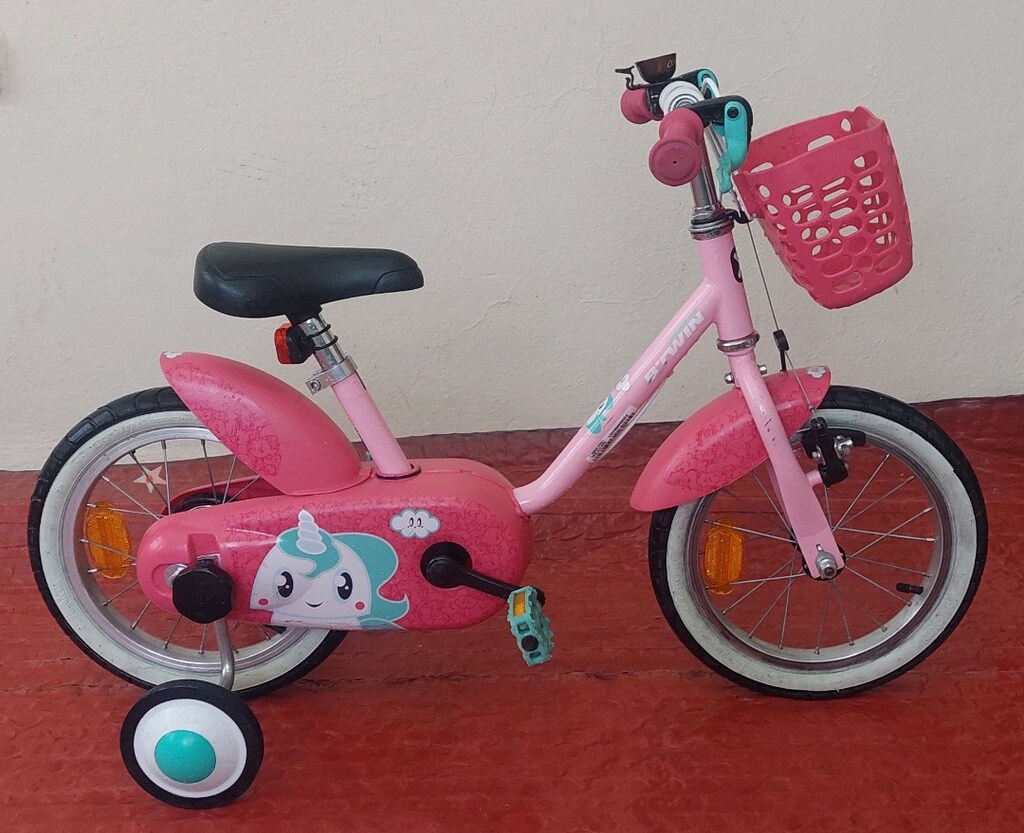 14 JANT DECATHLON BTWIN KIZ ÇOCUK BISIKLETI - 3