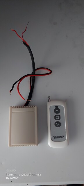 12 volt panjur jaluzi kumandası
