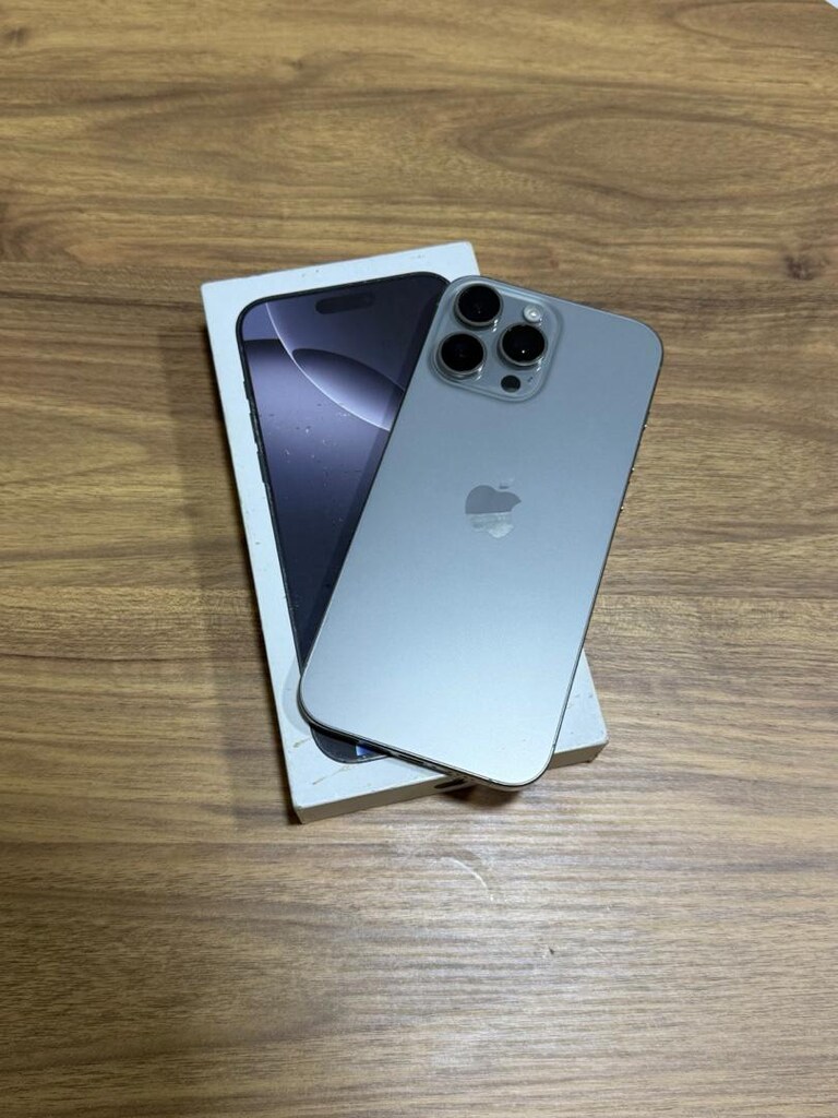 İPHONE 16 PRO MAX 256GB NATUREL TİTANYUM PİL SAĞLIĞI 86 YD - 2