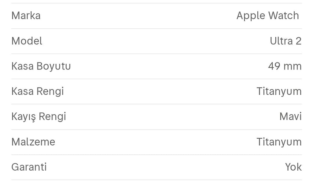 Apple Watch Ultra2 Titanyum 49mm | Tertemiz - 3