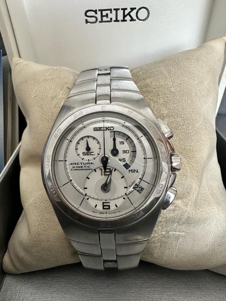 Seiko Arctura Kinetic Chronograph / Otomatik /Çelik /Sapphire Kristal - 2