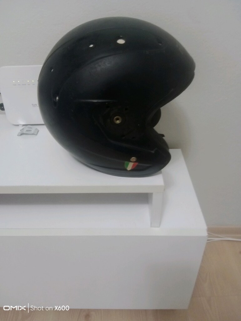 motor kaskı vizör kırık - 3