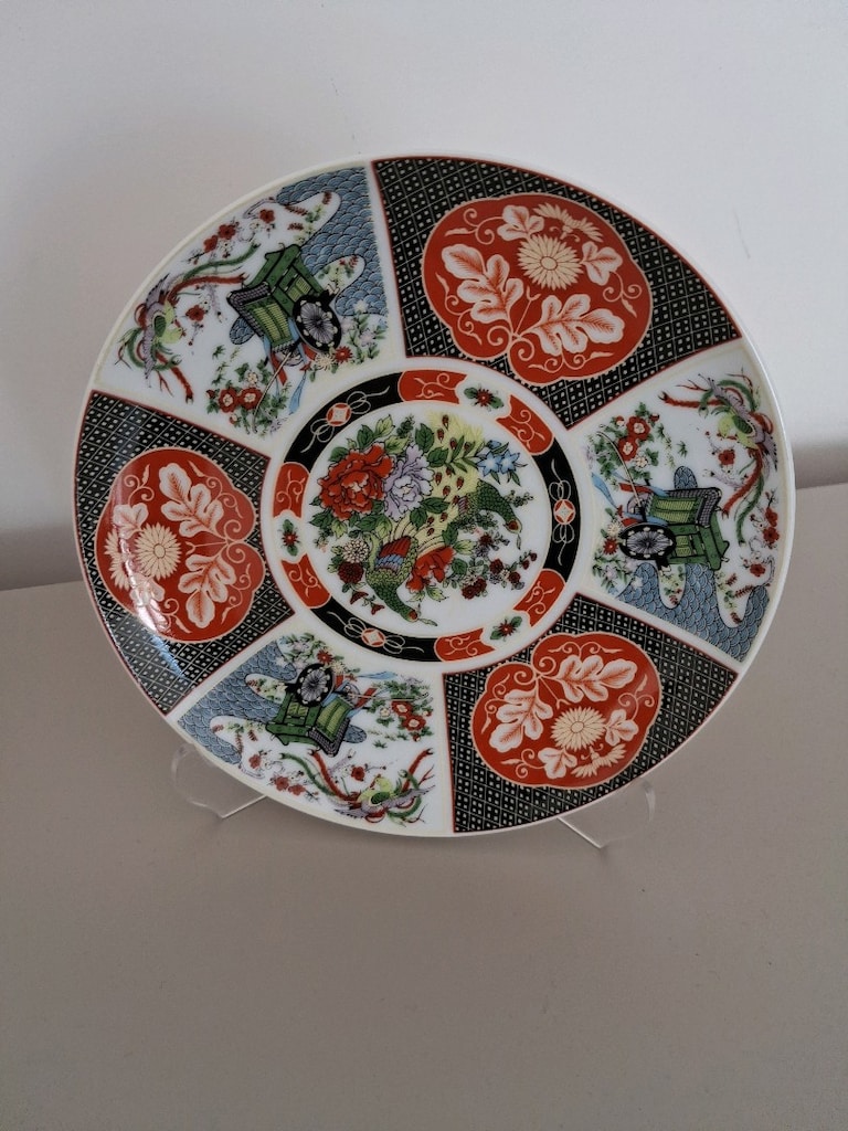 Antika değerinde süs tabakları damgalı cin malı - 4