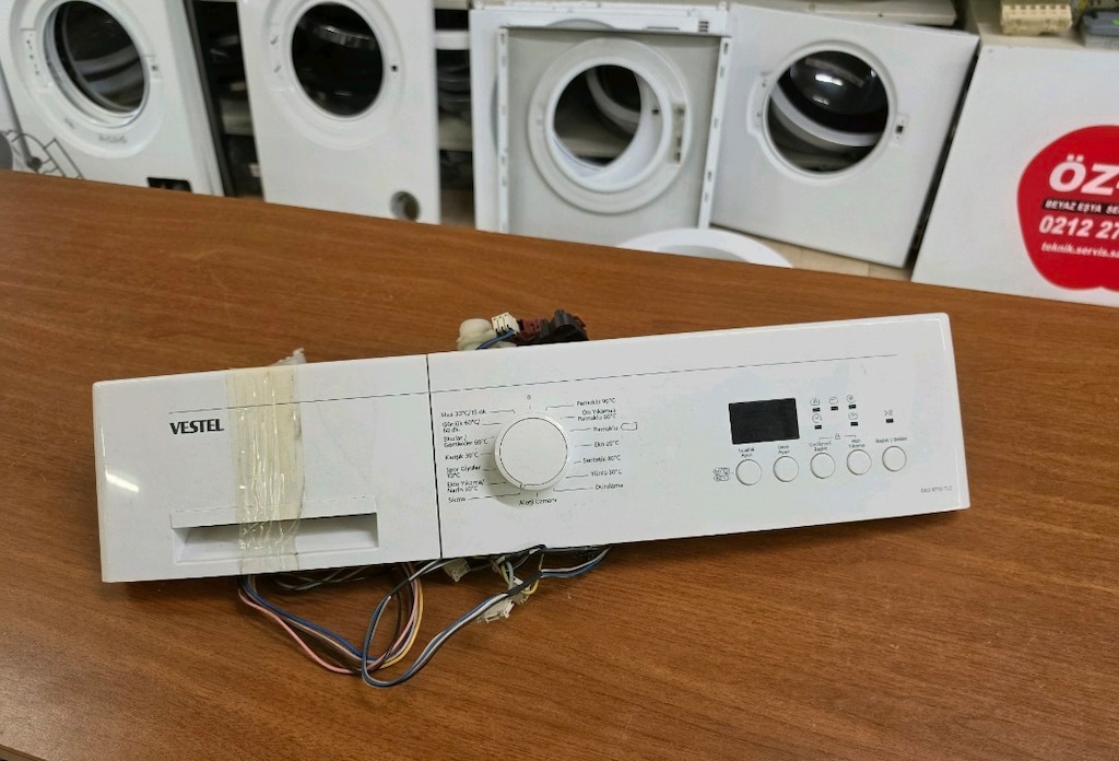 Vestel EKO 8710 TLZ Çamaşır Makinesi Ön Panel Kartı - Orijinal Yedek P - 4