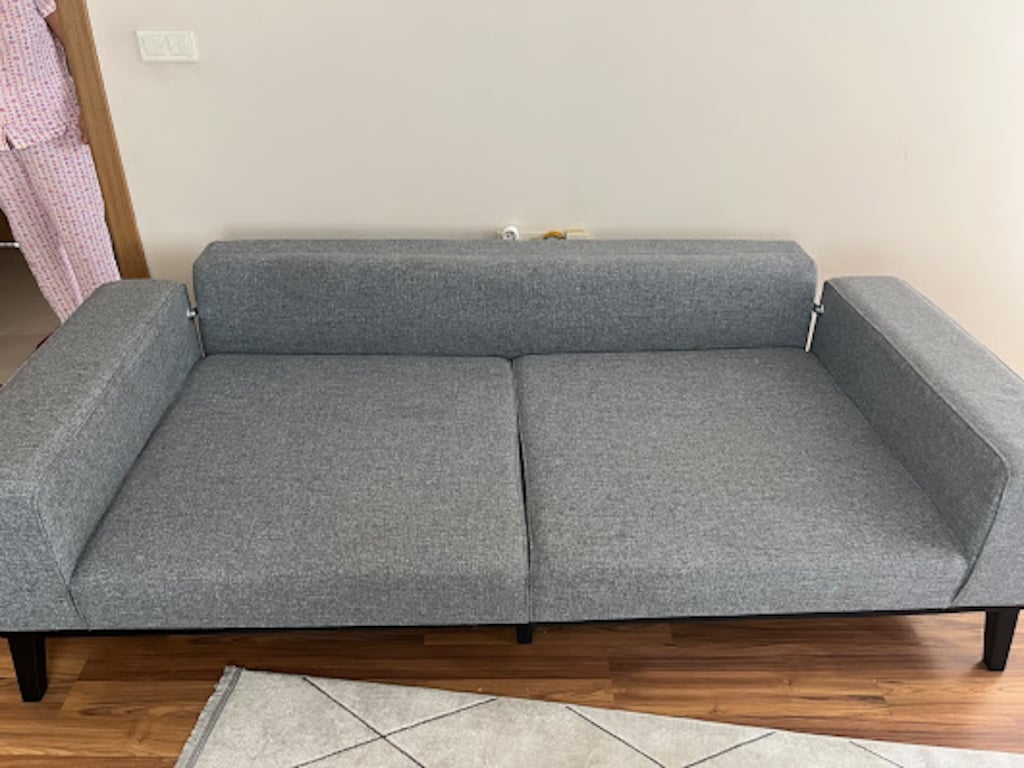 VİVENSE BARCELONA GRİ ÜÇLÜ KOLTUK MODERN TASARIM - 2